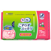  ライフリーおしりふきこすらずスッキリ72枚×12パック【直送品】