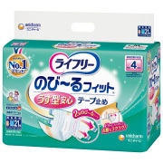  ライフリーのび－るフィットうす型安心テ－プＳＭ２１枚×4パック【直送品】
