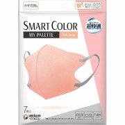 超快適マスク SMART COLOR MyPalette ふつう ピンク×グレー 7枚