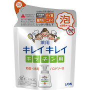 キレイキレイ 薬用キッチン泡ハンドソープ つめかえ用(180mL)【医薬部外品】