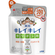 【医薬部外品】キレイキレイ 薬用キッチン泡ハンドソープ つめかえ用(180mL)