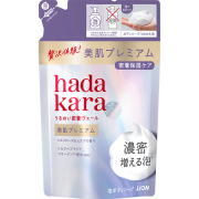 hadakara美肌プレミアムモイストボディケアシルクローズ＆ムスクの香り 泡タイプ 詰め替え 360ml