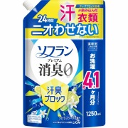ソフランプレミアム消臭 汗臭ブロック シトラスソープの香り つめかえ用 1250mL×6個 (1ケース)