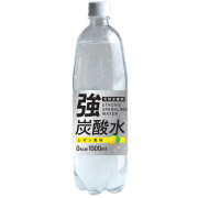 友桝飲料 強炭酸水レモン (富士薬品) 1000ml×15本入り (1ケース) 