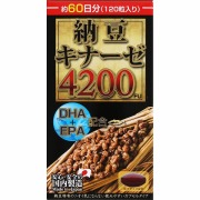 納豆キナーゼ4200FU 64.8g（540mg×120粒）