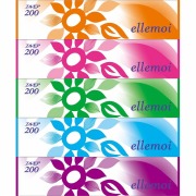 エルモア ティシュー 400枚 (200組)×5個×12セット入り (1ケース)