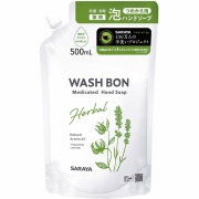 ウォシュボン ハーバル薬用ハンドソープ つめかえ用 500mL PP【医薬部外品】