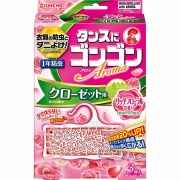 KINCHO タンスにゴンゴンアロマ クローゼット用 リッチフローラルの香り (3個入)