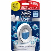 ファブリーズW消臭 トイレ用消臭剤+抗菌 ウルトラ・フレッシュ・シャボン お試しパック 5.7mL