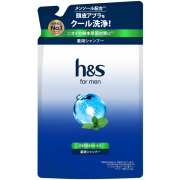h&s for men リフレッシュEX 薬用シャンプー つめかえ 300g【医薬部外品】
