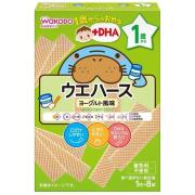 1歳からのおやつ+DHA ウエハース ヨーグルト風味 32g（1枚×8袋）×5箱セット