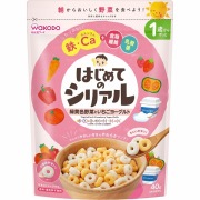 はじめてのシリアル 緑黄色野菜といちごヨーグルト 40g×12個
