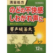 響声破笛丸エキス顆粒Ｇ(12包)【第2類医薬品】