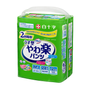 サルバやわ楽パンツM-L 24枚×4パック 白十字