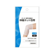 白十字　伸縮ネット包帯ひざ　1枚入