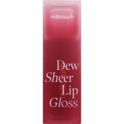 ミルクタッチ デューステインシアーリップグロス 07モーヴシャワー 4ml