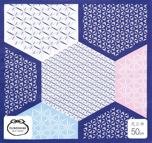 おかみさん　綿小　麻の葉