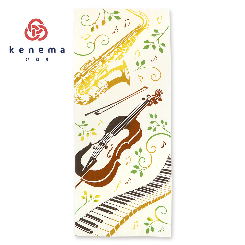 気音間手ぬぐい　メロウサウンズ