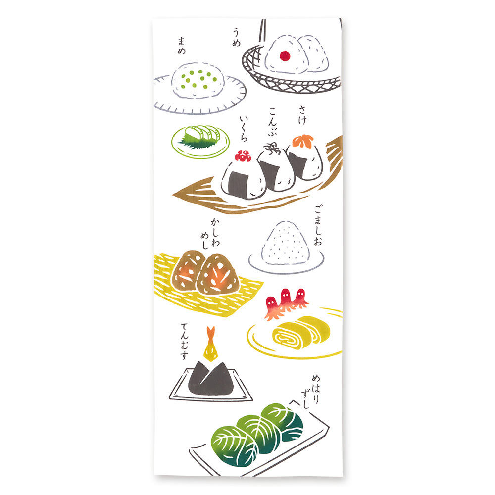 注染手ぬぐい　おにぎり