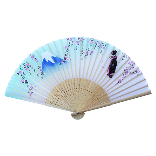 扇子　富士舞妓