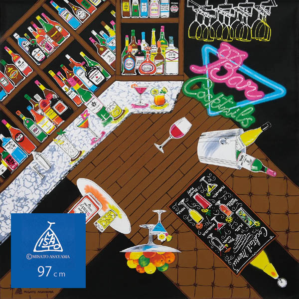 浅山美里　二四巾　BAR