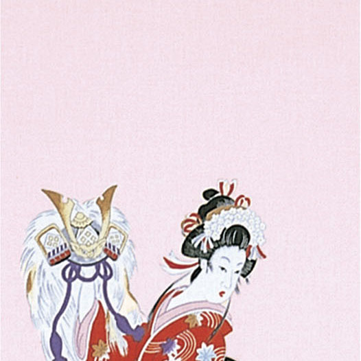 浮世絵手ぬぐい　八重垣姫