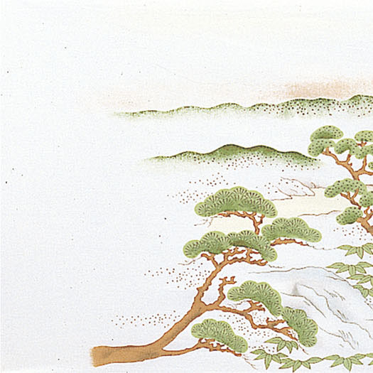 浮世絵手ぬぐい　紫式部