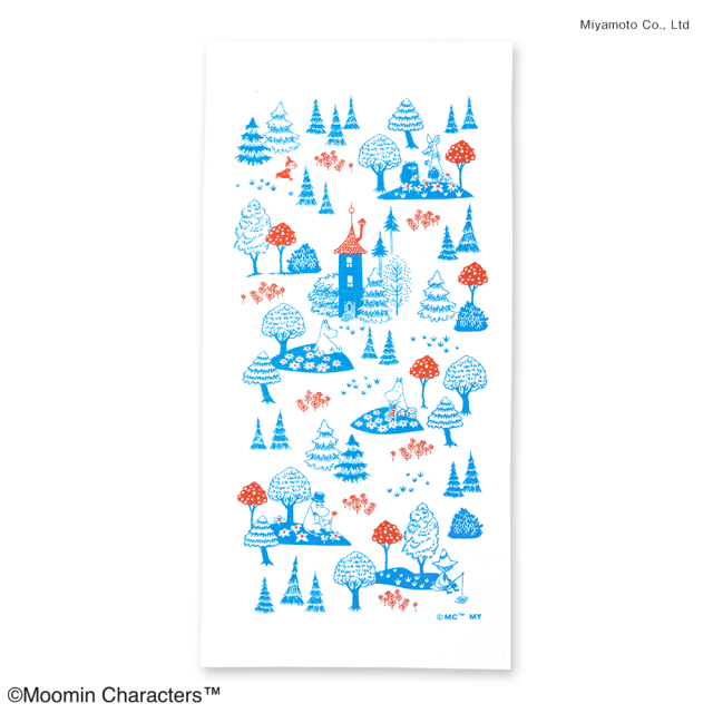 ムーミンキッチンクロス　ムーミンハウス