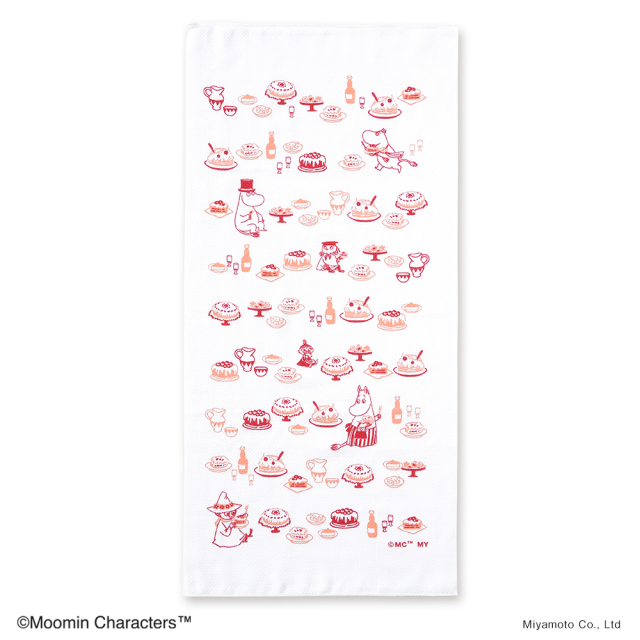 ムーミンキッチンクロス　ケーキ