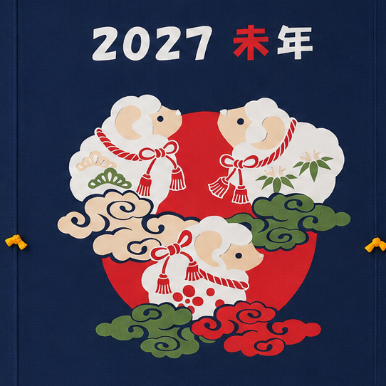 カレンダーのれん2027未