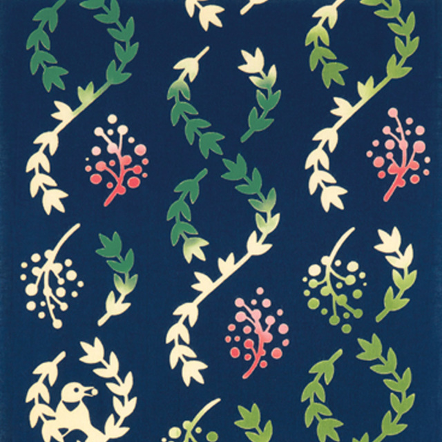 ぬ様 気音間 注染手ぬぐい 日本製 手ぬぐい【南天編み模様】 風呂敷は