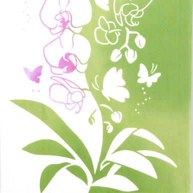 気音間手ぬぐい　胡蝶舞う