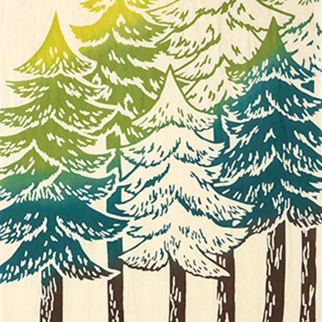 ムーミン　手ぬぐい　ひとしごと