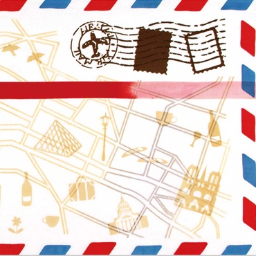 気音間　手ぬぐい　AirMail