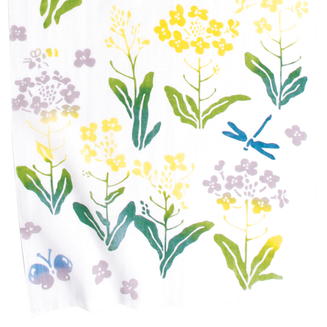 はなガーゼ　菜の花畑