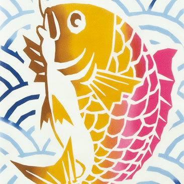 和布華 注染手ぬぐい 日本製 手ぬぐい 【釣ったっ鯛】 風呂敷は京都の 