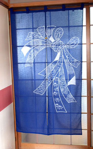 暖簾 夏用のれん 150cm【のしめ】 風呂敷は京都のいーふろしきや