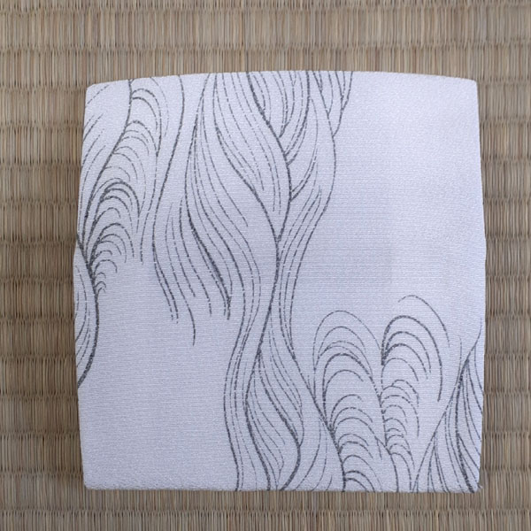 正絹友禅カードケース 　波