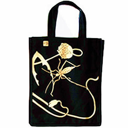 伊藤若冲　黒と金の世界　トートバッグ