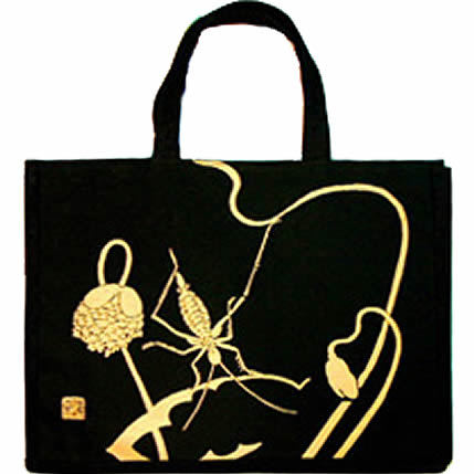 伊藤若冲　黒と金の世界　トートバッグ