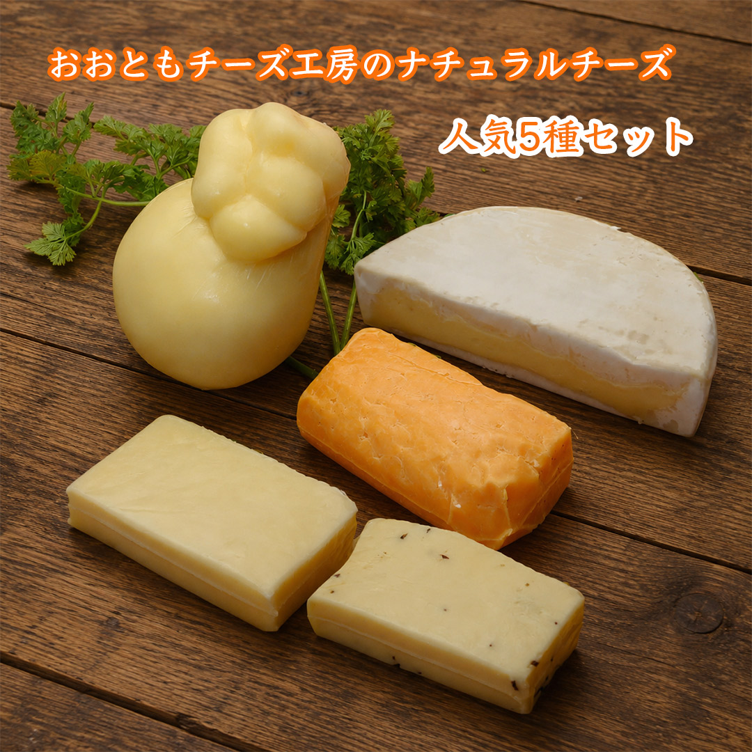 おおともチーズ工房のナチュラルチーズ