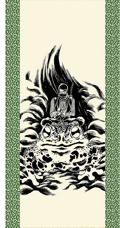 忍者ミニ掛軸