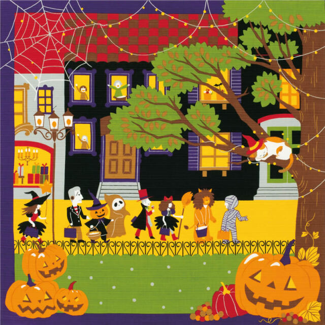 タペストリー 三毛猫みけの夢日記　小ふろしき１２ヶ月セット