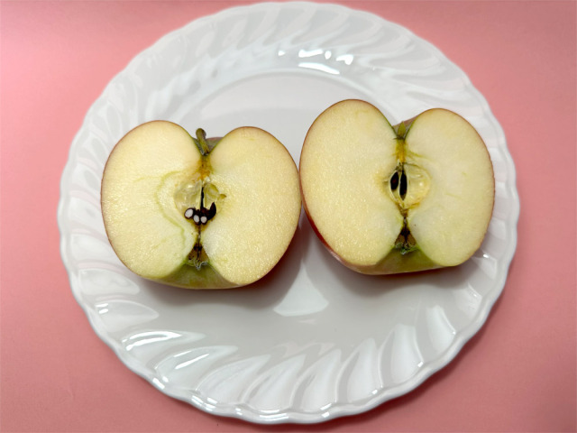 あらやファームの夏りんごシナノリップ