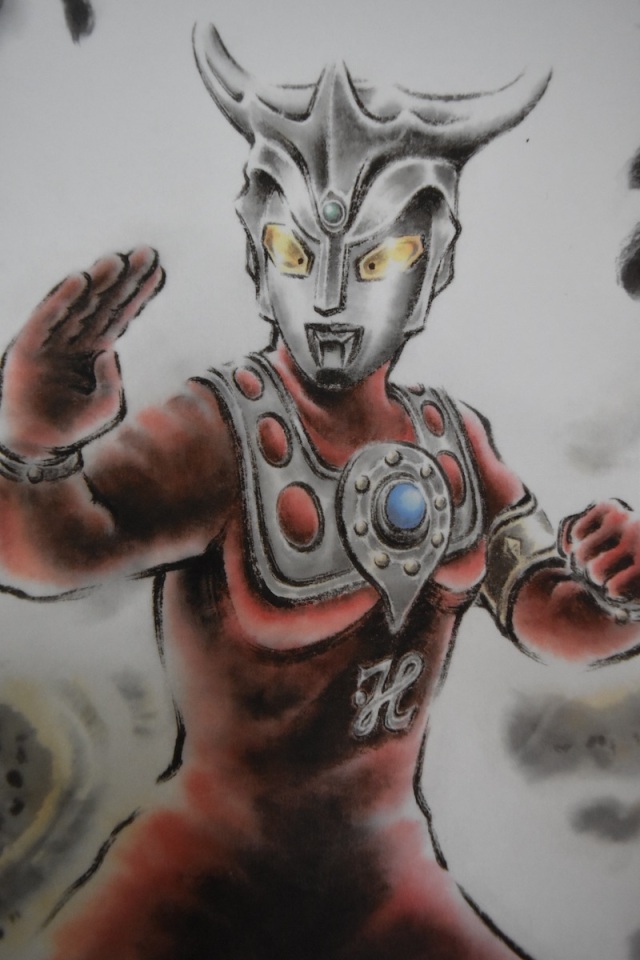 ウルトラセブン五十五周年記念 複製額 ウルトラマンレオ