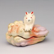京都 楽焼 萬福堂 吉村楽入 香合