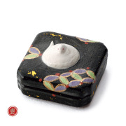 茶道具  香合  雪洞形香合  楽入 茶道具 香合 香合 楽 牛と童 伊東桂楽 桐箱 : 新古茶道具 さかい