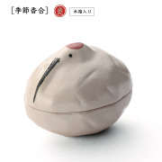 京都 楽焼 萬福堂 吉村楽入 香合