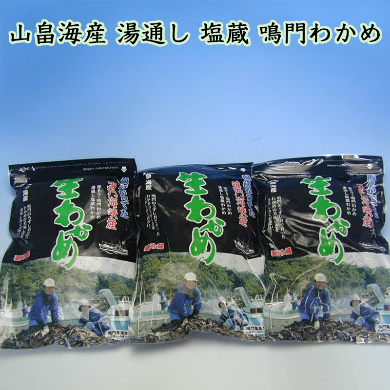 山畠海産塩蔵生わかめ