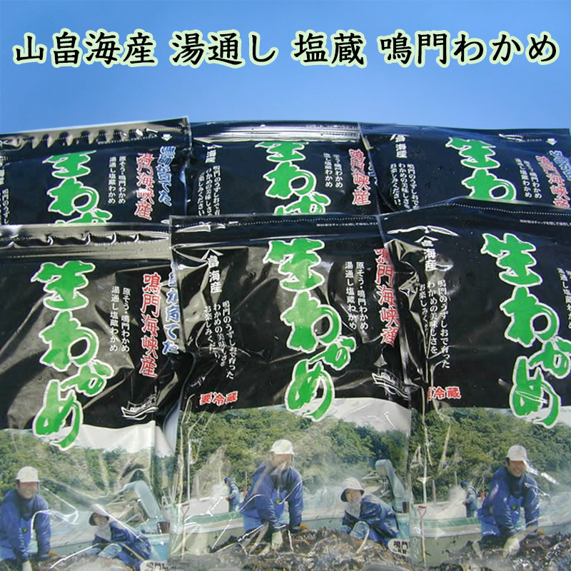 山畠海産塩蔵生わかめ